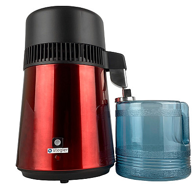 Бытовой настольный аквадистиллятор Stegler BL-9901 с пластиковым приёмником Бытовой настольный аквадистиллятор Stegler BL-9901 с пластиковым приёмником: фотографии