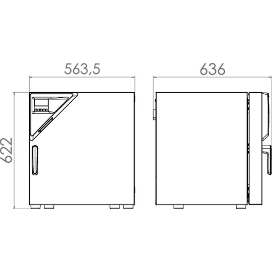 Шкаф сушильный binder ed 56